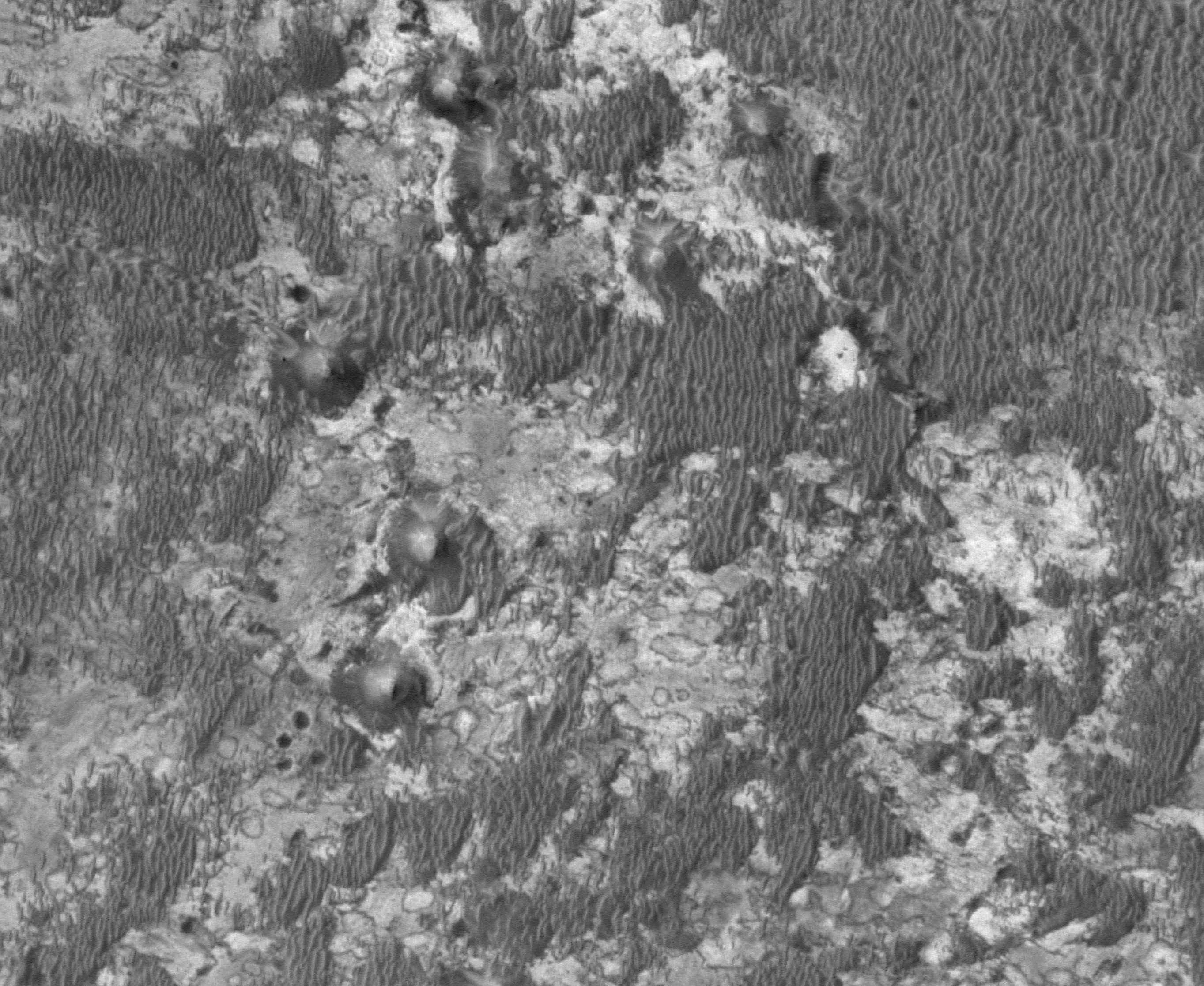 Sedimentary rocks are distinguished by their layered appearance. Some  popular examples of metamorphic rock include marble, slate and gneiss..  Pressure and heat cause rocks to crystallize in different ways, leading to the  formation of such. Sedimentary rocks form from sedimentation; sedimentation is  the process.