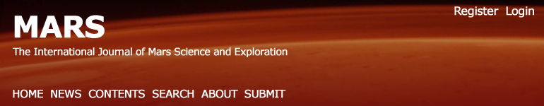 Mars: The International Journal of Mars Science and Exploration